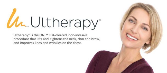 FDA-cleared non-invasive Ultherapy procedure for skin tightening