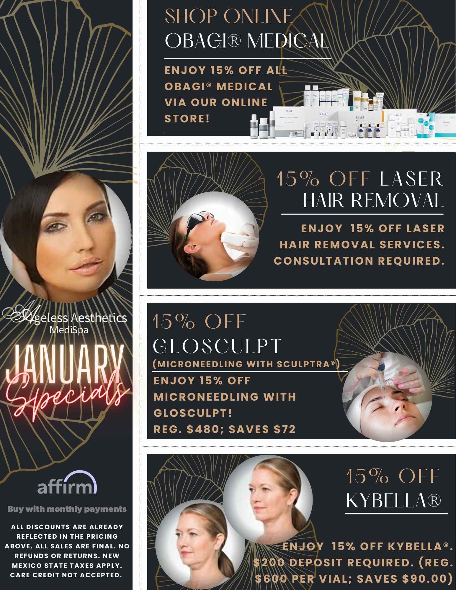 Events And Promotions Ageless Aesthetics Medispa